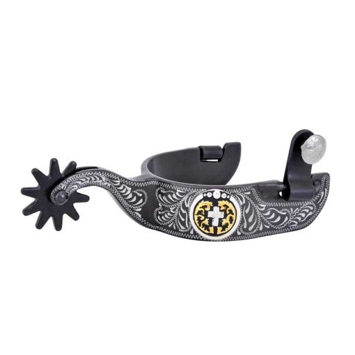 Cowboy Tack Cross Concho Large Spurs