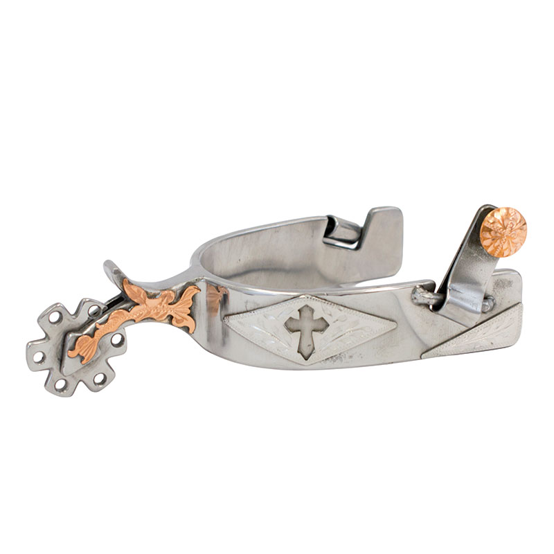Cross Cut Out Spurs 3 Cowboy Tack Cross Cut Out Spurs