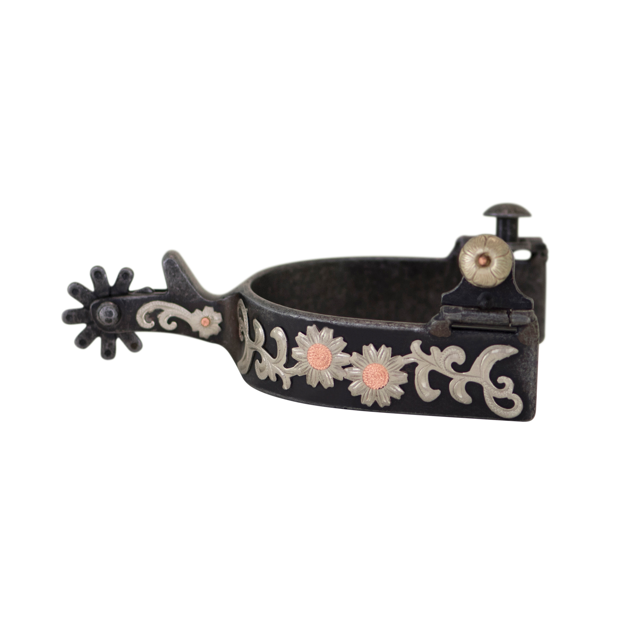 Daisy Large Cup Spur 3 Cowboy Tack Daisy Large Cup Spur