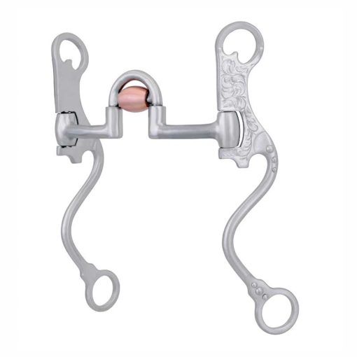 Cowboy Tack FG Copper Roller Correctional Bit