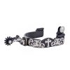 Floral Cross Spurs 1 Cowboy Tack Floral Cross Spurs