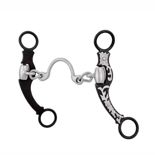Cowboy Tack Floral Ported Chain Bit