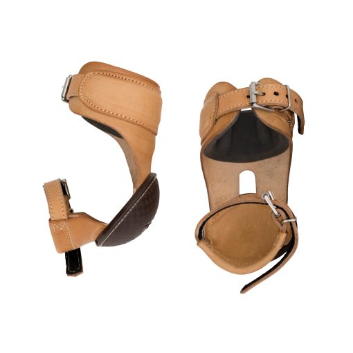 Cowboy Tack Leather Buckle Skid Boots