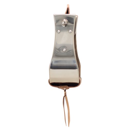 Cowboy Tack Open Range 3-1/4" Stainless Steel Covered Wooden Stirrups