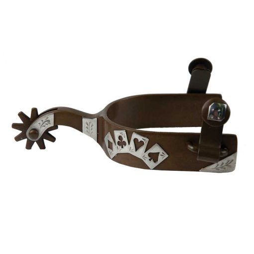 Cowboy Tack Poker Card Large Spurs