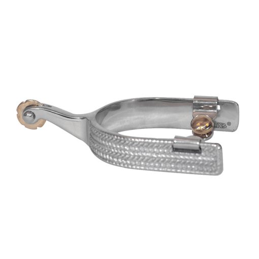 Cowboy Tack Rope Design Large Spurs