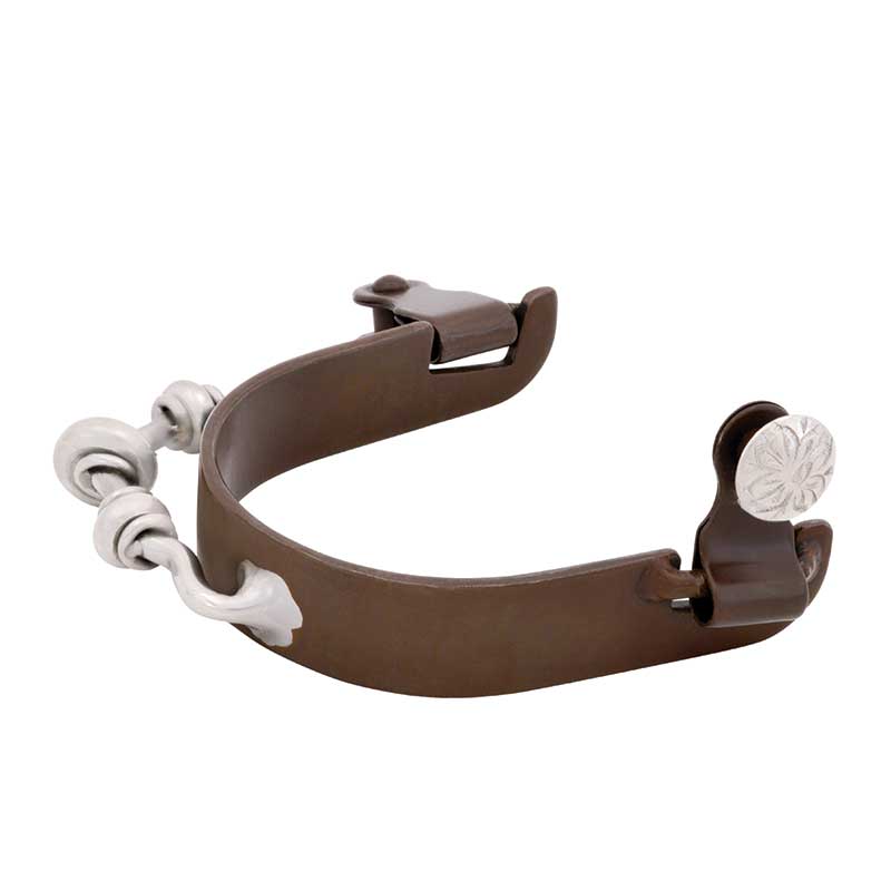 Smooth Rowel Bumper Spurs 3 Cowboy Tack Smooth Rowel Bumper Spurs