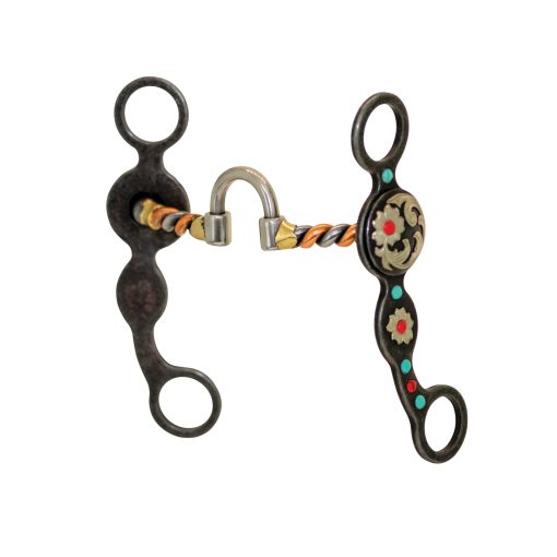 Cowboy Tack Southwest Copper Twisted Correctional Bit