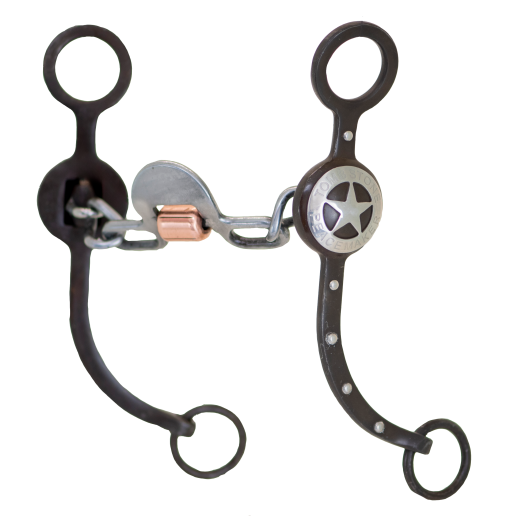 Cowboy Tack Tombstone Peacemaker Loose Ring Chain Spoon Bit
