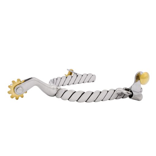 Cowboy Tack Twisted Rope Spurs