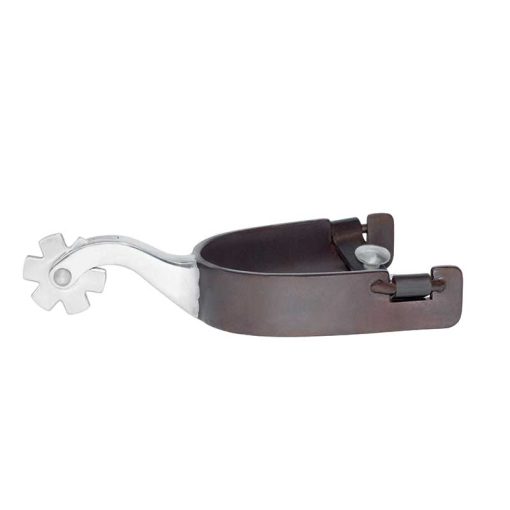 Cowboy Tack Two-Tone Plain Series Large Spurs
