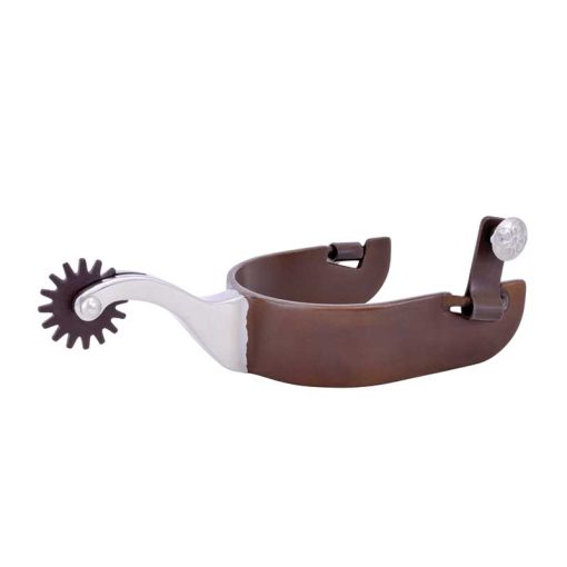 Cowboy Tack Two-Tone Rock Grinder Large Spurs