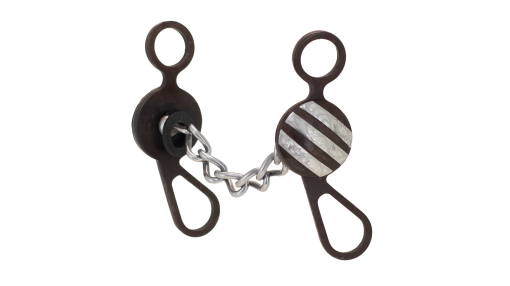 Cowboy Tack Tyler Magnus Collection Short Concho Chain Bit