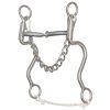Cowboy Tack Walt Woodard Medium 3/8" Shank Snaffle Bit