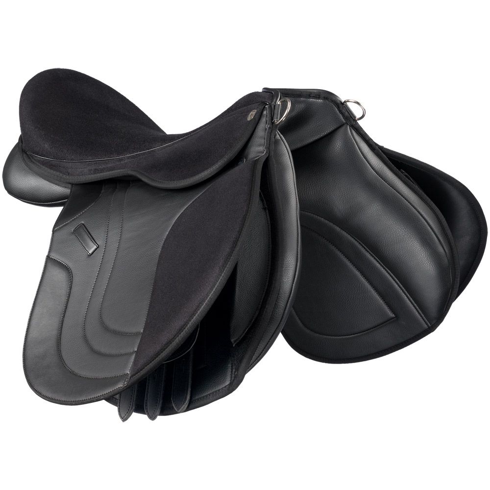 Equitare Tempo Synthetic All Purpose Saddle - Wide 8 Equitare Tempo Synthetic All Purpose Saddle - Wide - Image 6