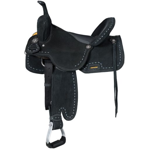 King Series Stanton Trail & Barrel Saddle Black
