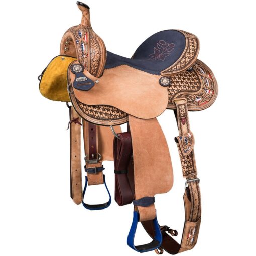 Tough1 Americana Barrel Saddle 10 rk465a 9bu3dnwc98pssofo