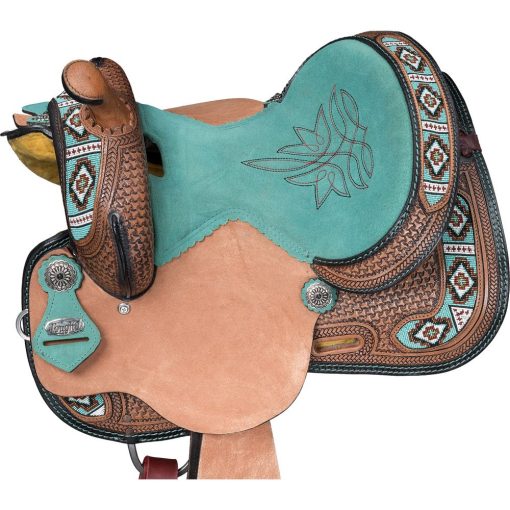 Tough1 Youth Taos Barrel Saddle 10 Tough1 Youth Taos Barrel Saddle - Image 5