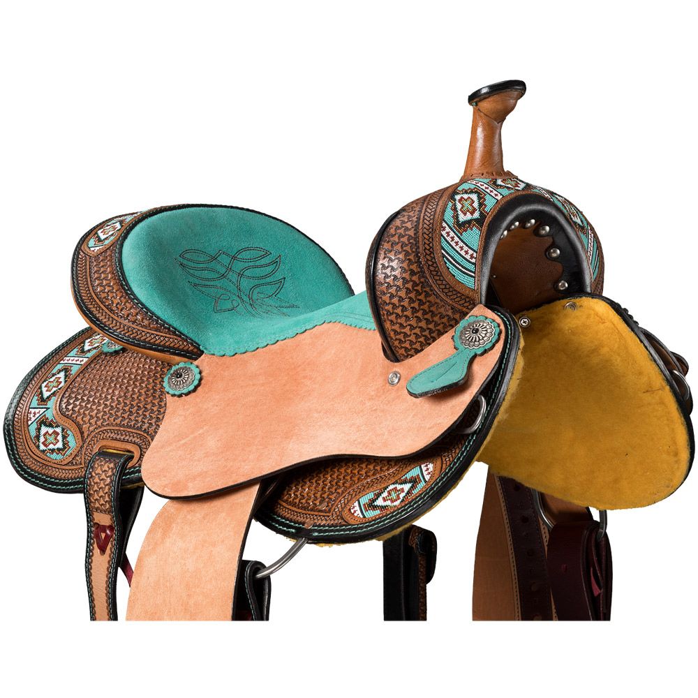 Tough1 Taos Barrel Saddle 6 Tough1 Taos Barrel Saddle - Image 4