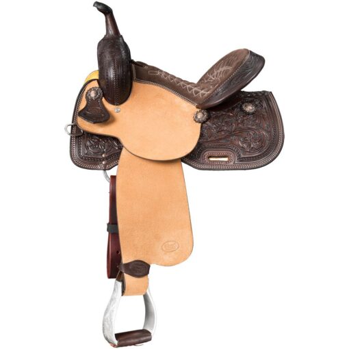 Silver Royal Youth Bear Creek Barrel/Trail Saddle - Image 2