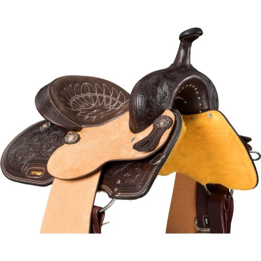 Silver Royal Youth Bear Creek Barrel/Trail Saddle - Image 4