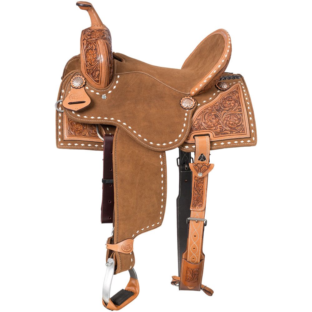 Silver Royal SB Barrel Saddle 3 Silver Royal SB Barrel Saddle