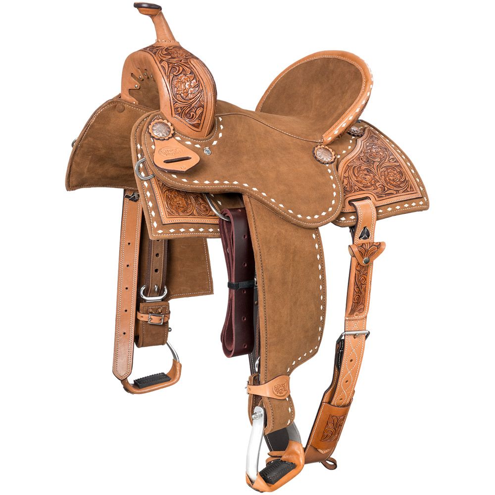 Silver Royal SB Barrel Saddle 5 Silver Royal SB Barrel Saddle - Image 3