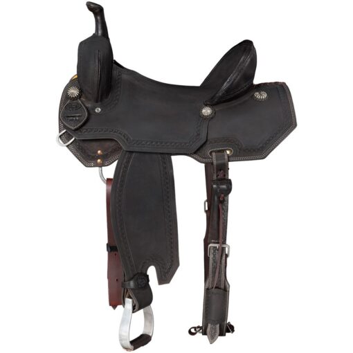 Silver Royal Brownsville Barrel Saddle