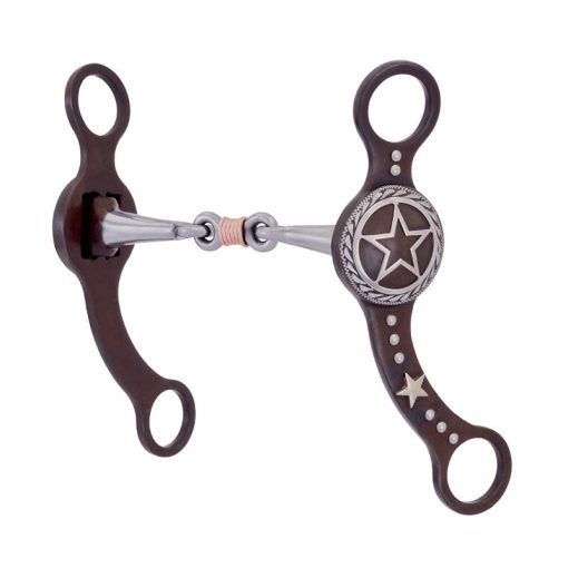 Star Concho Dog Bone Bit