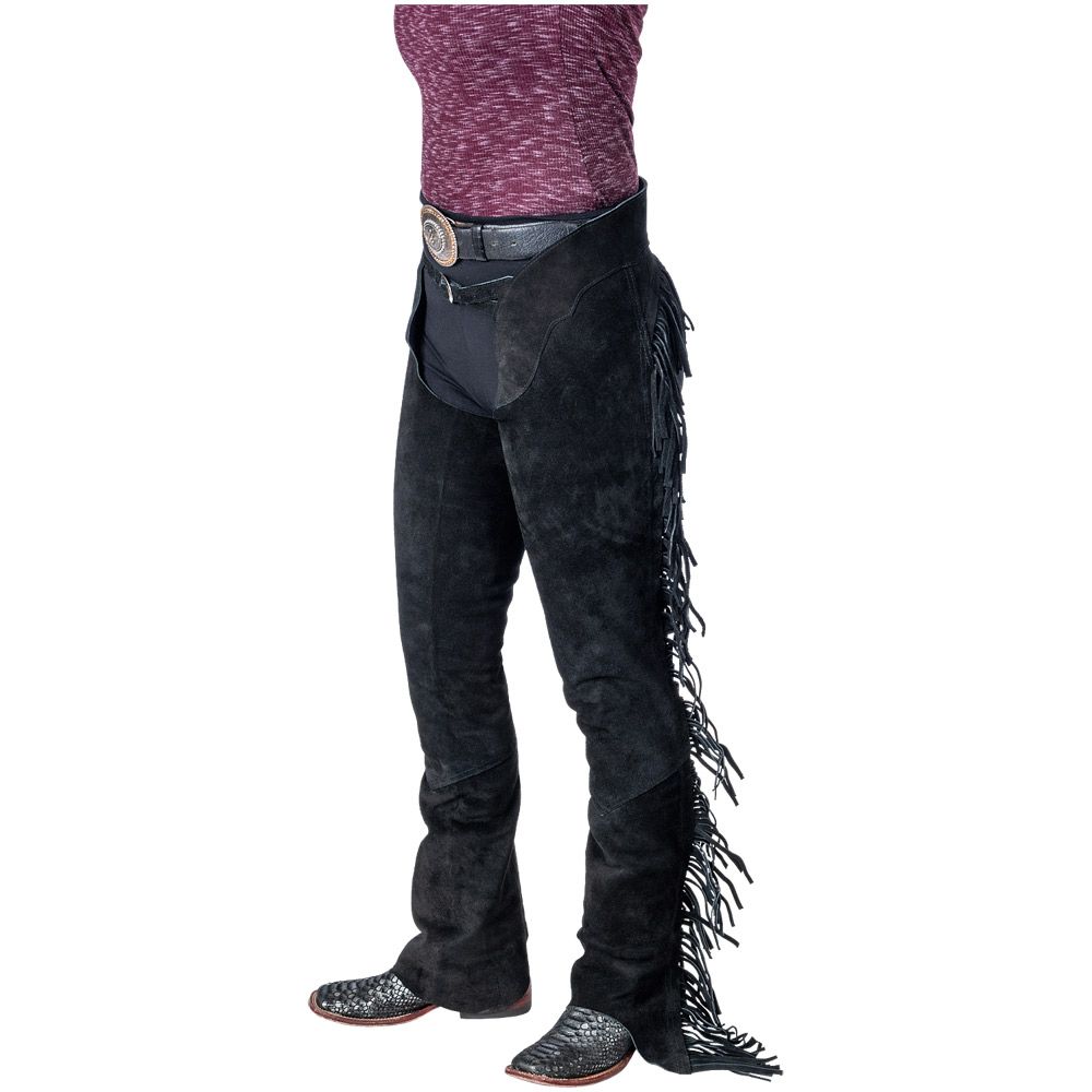 Tough1 Premium Suede Equitation Chaps 2 Tough1 Premium Suede Equitation Chaps Black