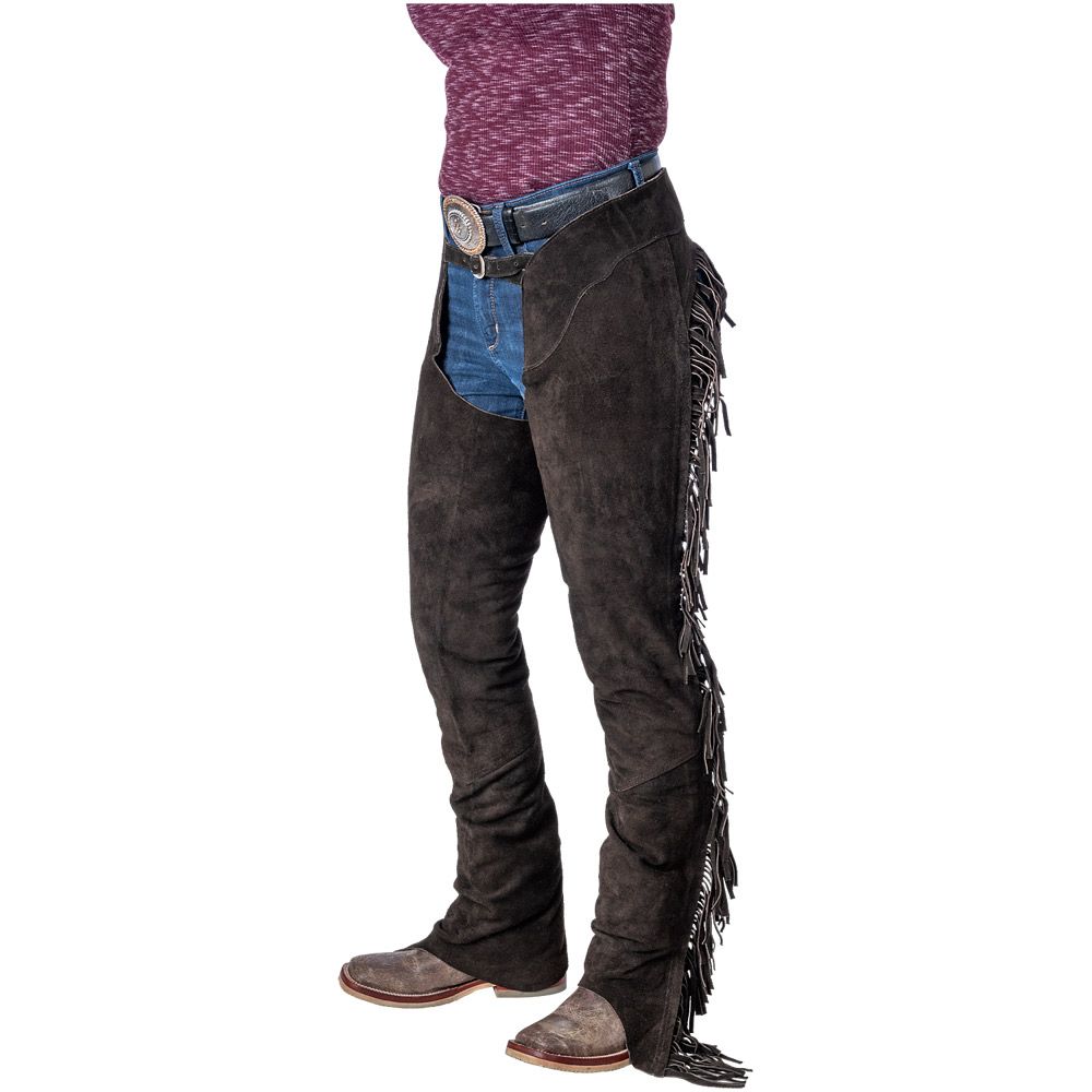 Tough1 Premium Suede Equitation Chaps 3 Tough1 Premium Suede Equitation Chaps Brown